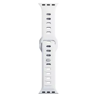 3mk řemínek Watch Strap pro Apple 42/44/45/49 mm White 3mk řemínek Watch Strap pro Apple 42/44/45/49 mm White
