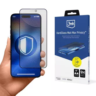 3mk tvrzené sklo HardGlass Matt Max Privacy pro Apple iPhone 14 Pro Max 3mk tvrzené sklo HardGlass Matt Max Privacy pro Apple iPhone 14 Pro Max
