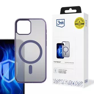 3mk ochranný kryt Frosty MagCase Purple pro Apple iPhone 13 3mk ochranný kryt Frosty MagCase Purple pro Apple iPhone 13