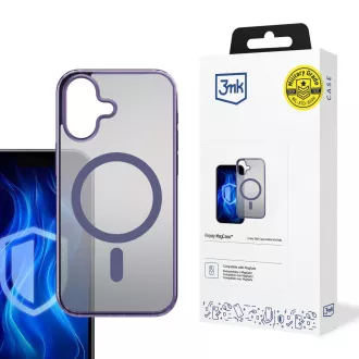 3mk ochranný kryt Frosty MagCase Purple pro Apple iPhone 16 3mk ochranný kryt Frosty MagCase Purple pro Apple iPhone 16