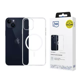 3mk ochranný kryt Clear MagCase pro Apple iPhone 15 Plus 3mk ochranný kryt Clear MagCase pro Apple iPhone 15 Plus