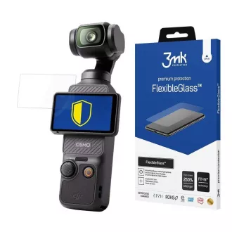 3mk hybridní sklo FlexibleGlass pro Dji Osmo Pocket 3 3mk hybridní sklo FlexibleGlass pro Dji Osmo Pocket 3
