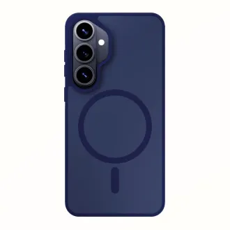 3mk ochranný kryt Smoke MagCase Blue pro Samsung Galaxy S26+