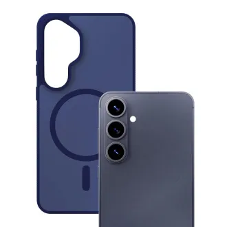 3mk ochranný kryt Smoke MagCase Blue pro Samsung Galaxy S26+
