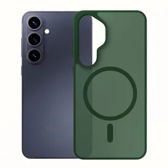 3mk ochranný kryt Smoke MagCase Green pro Samsung Galaxy S26+ 3mk ochranný kryt Smoke MagCase Green pro Samsung Galaxy S26+