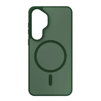 3mk ochranný kryt Smoke MagCase Green pro Samsung Galaxy S26