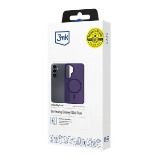 3mk ochranný kryt Smoke MagCase Purple pro Samsung Galaxy S26