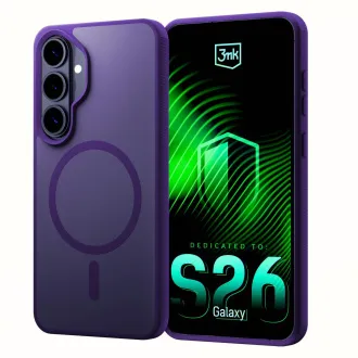 3mk ochranný kryt Smoke MagCase Purple pro Samsung Galaxy S26+ 3mk ochranný kryt Smoke MagCase Purple pro Samsung Galaxy S26+