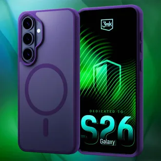 3mk ochranný kryt Smoke MagCase Purple pro Samsung Galaxy S26+ 3mk ochranný kryt Smoke MagCase Purple pro Samsung Galaxy S26+