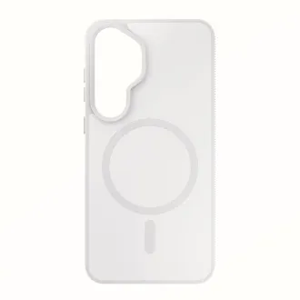 3mk ochranný kryt Smoke MagCase White pro Samsung Galaxy S26+