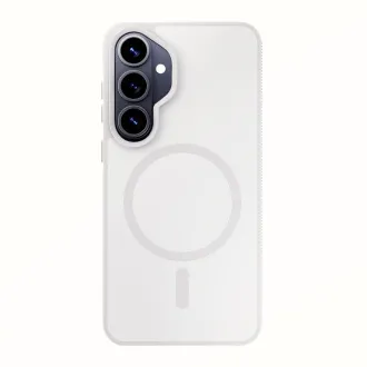 3mk ochranný kryt Smoke MagCase White pro Samsung Galaxy S26 3mk ochranný kryt Smoke MagCase White pro Samsung Galaxy S26