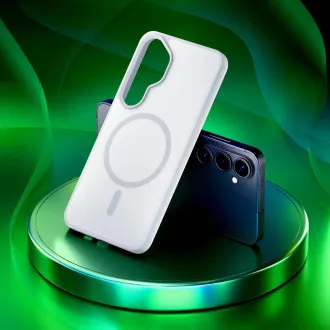 3mk ochranný kryt Smoke MagCase White pro Samsung Galaxy S26 3mk ochranný kryt Smoke MagCase White pro Samsung Galaxy S26