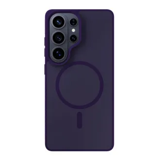 3mk ochranný kryt Smoke MagCase Purple pro Samsung Galaxy S26 Ultra
