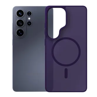 3mk ochranný kryt Smoke MagCase Purple pro Samsung Galaxy S26 Ultra