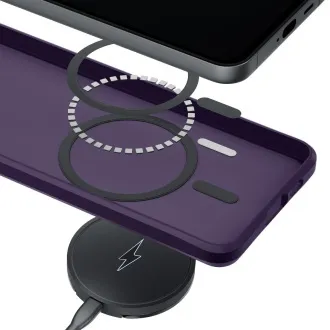 3mk ochranný kryt Smoke MagCase Purple pro Samsung Galaxy S26 Ultra