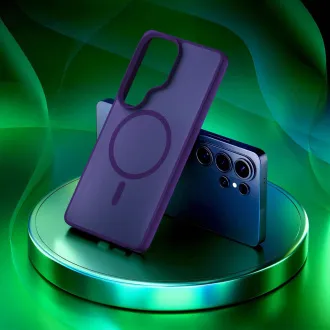 3mk ochranný kryt Smoke MagCase Purple pro Samsung Galaxy S26 Ultra