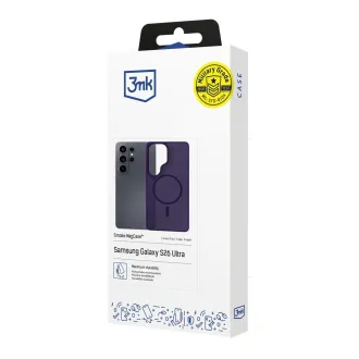 3mk ochranný kryt Smoke MagCase Purple pro Samsung Galaxy S26 Ultra