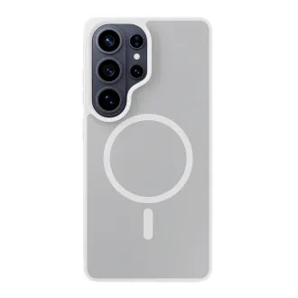 3mk ochranný kryt Smoke MagCase White pro Samsung Galaxy S26 Ultra