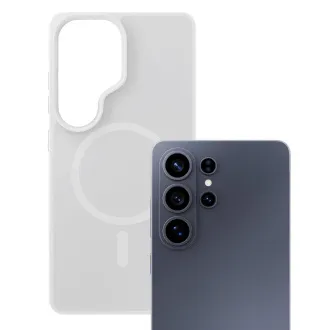 3mk ochranný kryt Smoke MagCase White pro Samsung Galaxy S26 Ultra