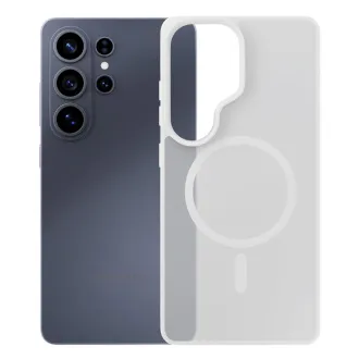 3mk ochranný kryt Smoke MagCase White pro Samsung Galaxy S26 Ultra