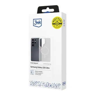 3mk ochranný kryt Smoke MagCase White pro Samsung Galaxy S26 Ultra