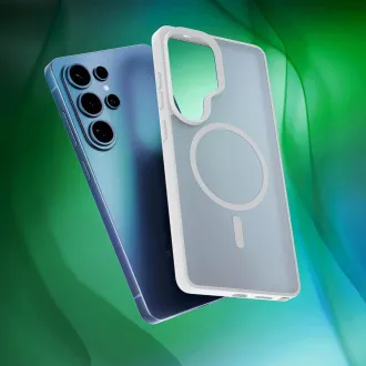 3mk ochranný kryt Smoke MagCase White pro Samsung Galaxy S26 Ultra