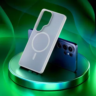 3mk ochranný kryt Smoke MagCase White pro Samsung Galaxy S26 Ultra