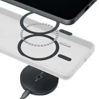 3mk ochranný kryt Smoke MagCase White pro Samsung Galaxy S26 Ultra