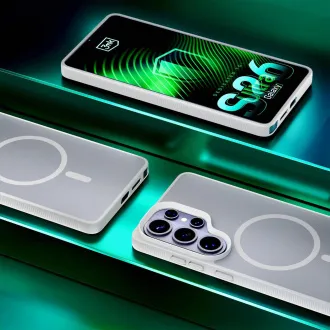 3mk ochranný kryt Smoke MagCase White pro Samsung Galaxy S26 Ultra