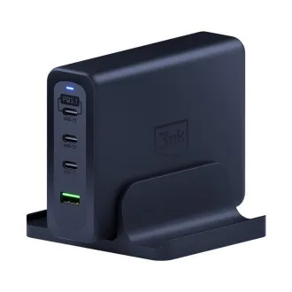 3mk nabíjecí stanice - Hyper Charging Station, 240 W, GaN, 3x USB-C + 1x USB-A 3mk nabíjecí stanice - Hyper Charging Station, 240 W, GaN, 3x USB-C + 1x USB-A