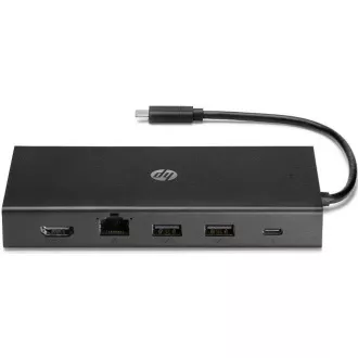 HP dock - Travel USB-C Multi Port Hub (bez adaptéru)