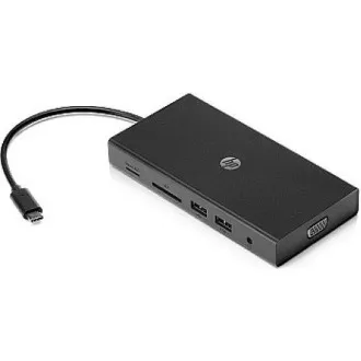 HP dock - Travel USB-C Multi Port Hub (bez adaptéru)