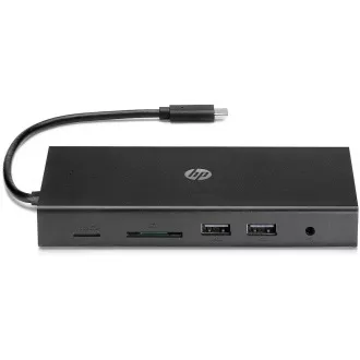 HP dock - Travel USB-C Multi Port Hub (bez adaptéru)