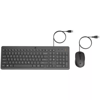 HP 150 Wired Mouse and Keyboard Combination - drátová klávesnice a myš HP 150 Wired Mouse and Keyboard Combination - drátová klávesnice a myš