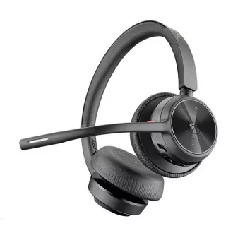 Poly Voyager 4320 MS Teams bezdrátová náhlavní souprava, BT700 USB-A adaptér, stereo