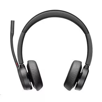 Poly Voyager 4320 bezdrátová náhlavní souprava, BT700 USB-A adaptér, stereo, nabíjecí stojánek Poly Voyager 4320 bezdrátová náhlavní souprava, BT700 USB-A adaptér, stereo, nabíjecí stojánek