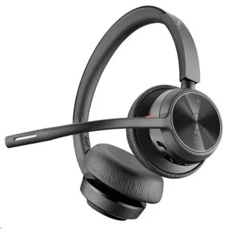 Poly Voyager 4320 bezdrátová náhlavní souprava, BT700 USB-A adaptér, stereo, nabíjecí stojánek Poly Voyager 4320 bezdrátová náhlavní souprava, BT700 USB-A adaptér, stereo, nabíjecí stojánek