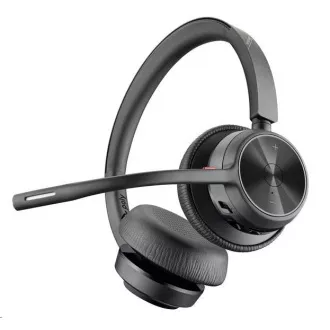 Poly Voyager 4320 bezdrátová náhlavní souprava, BT700 USB-C adaptér, stereo, nabíjecí stojánek Poly Voyager 4320 bezdrátová náhlavní souprava, BT700 USB-C adaptér, stereo, nabíjecí stojánek