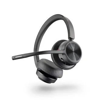Poly Voyager 4320 bezdrátová náhlavní souprava, BT700 USB-C adaptér, stereo, nabíjecí stojánek Poly Voyager 4320 bezdrátová náhlavní souprava, BT700 USB-C adaptér, stereo, nabíjecí stojánek
