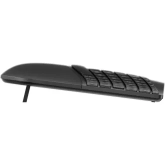 HP 960 Black Ergonomic Wireless Keyboard - bezdrátová ergonomická klávesnice CZ/SK