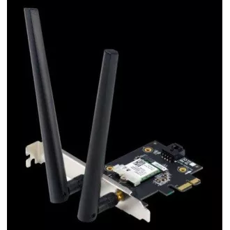 ASUS PCE-AX1800 Wireless AX1800 PCIe Wi-Fi 6 Card, Bluetooth 5.2 Adapter ASUS PCE-AX1800 Wireless AX1800 PCIe Wi-Fi 6 Card, Bluetooth 5.2 Adapter