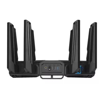 ASUS ROG Rapture GT-BE98 Gaming Router, WiFi 7, Dual 10G Ports, AURA RGB, AiMesh