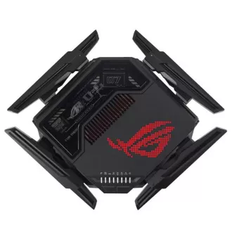 ASUS ROG Rapture GT-BE98 Gaming Router, WiFi 7, Dual 10G Ports, AURA RGB, AiMesh