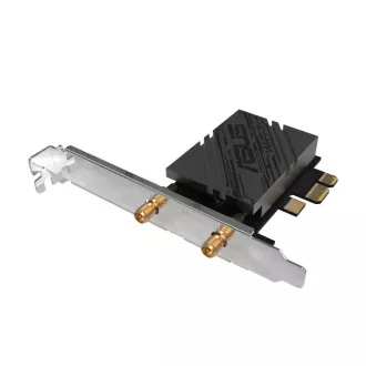 ASUS WiFi Adaptér PCIe PCE-BE92BT, Wi-Fi 7 Adapter Card, Bluetooth 5.4 ASUS WiFi Adaptér PCIe PCE-BE92BT, Wi-Fi 7 Adapter Card, Bluetooth 5.4