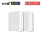 ASUS ZenWifi BQ16 2-pack, WiFi7 Extendable Router, AiMesh, 2x WAN/LAN, 3x LAN, 1x USB 3.0