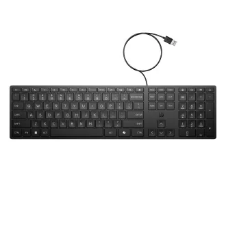 HP Wired 320K keyboard (anglická) klávesnice HP Wired 320K keyboard (anglická) klávesnice