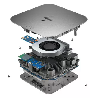 HP Dock - Thunderbolt 180W G6 1xTB4, 3xUSB 3.2 G2, 2xUSB 3.2 G1, 3xUSB-C 3.2, HDMI 2.1, 2xDP 1.4, 1xRJ45 2.5Gbps