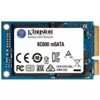 Kingston SSD 1TB (1024GB) KC600 SATA3 mSATA (R:550, W:500MB/s) Kingston SSD 1TB (1024GB) KC600 SATA3 mSATA (R:550, W:500MB/s)