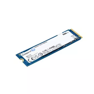Kingston SSD 500GB NV3, M.2 2230, NVMe PCIe Gen4x4, (R: 5000MB/s; W: 3000MB/s) Kingston SSD 500GB NV3, M.2 2230, NVMe PCIe Gen4x4, (R: 5000MB/s; W: 3000MB/s)