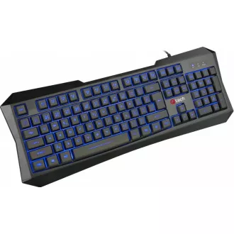 C-TECH klávesnice Arcus (GKB-15), casual gaming, CZ/SK, duhové podsvícení, USB C-TECH klávesnice Arcus (GKB-15), casual gaming, CZ/SK, duhové podsvícení, USB